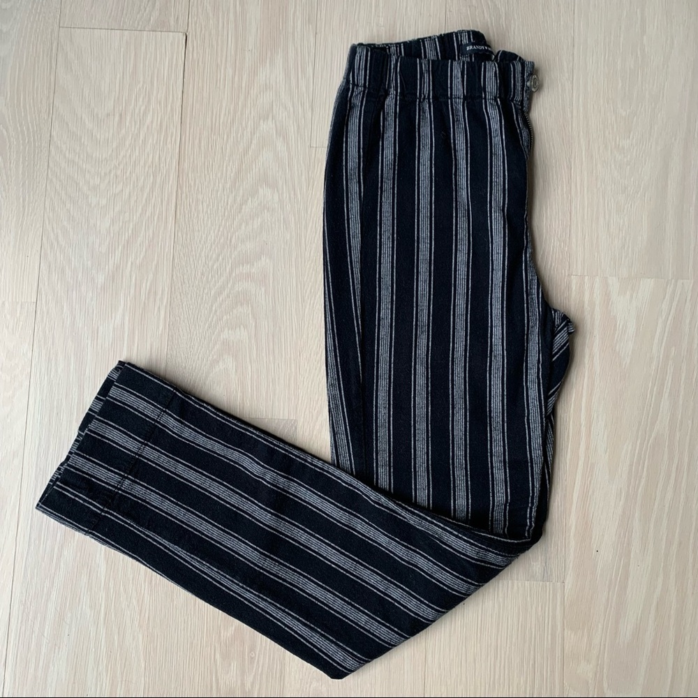 Brandy Melville striped black pants